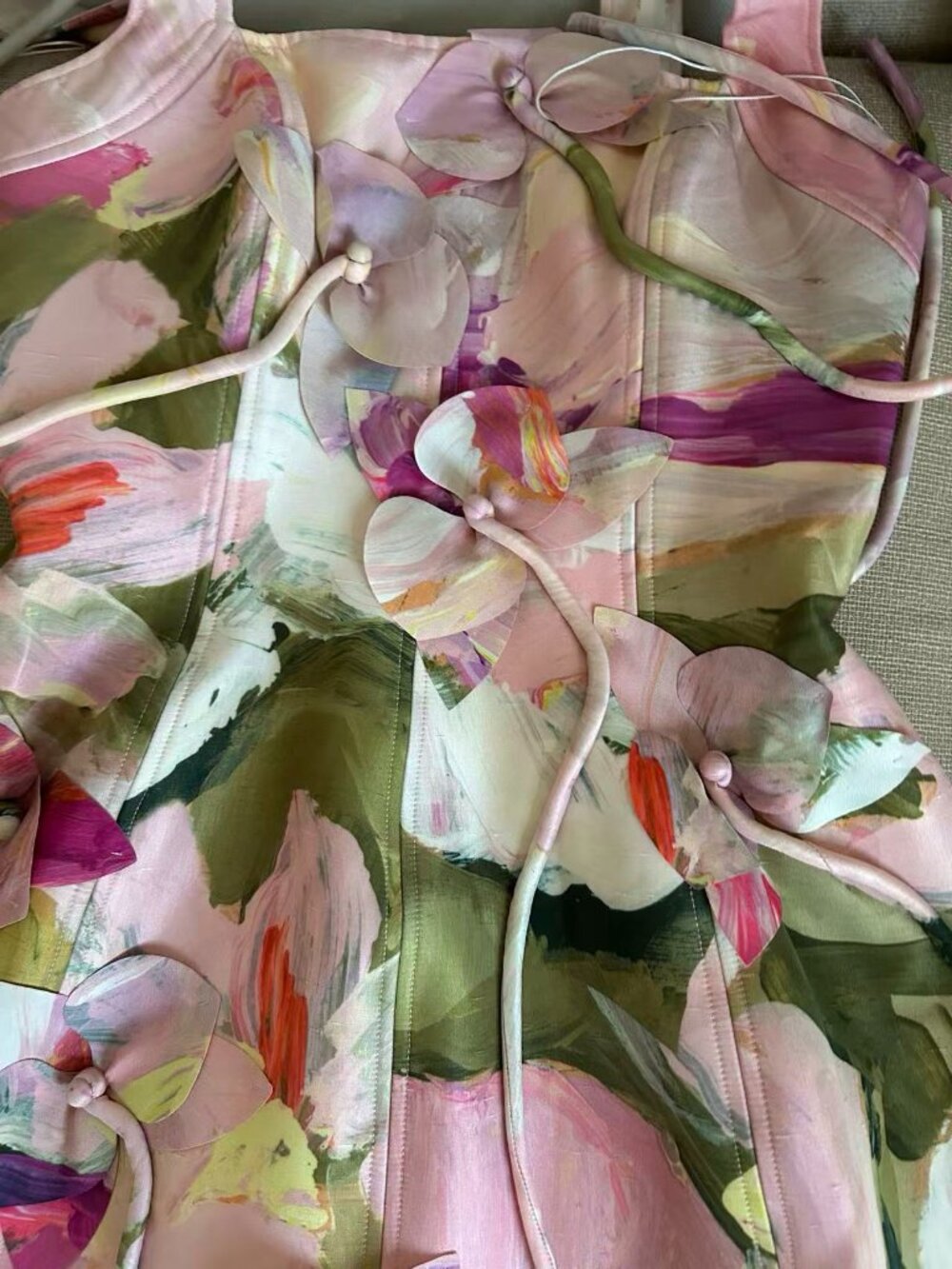 Acler Forever Young Reeve Mini Dress AU8/US4 Garden Afternoon - Picture 5 of 10